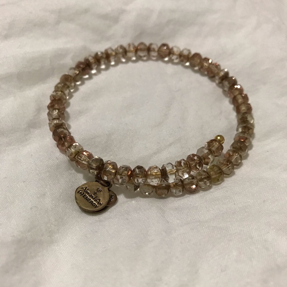 Alex and Ani Beaded Blush Bracelet